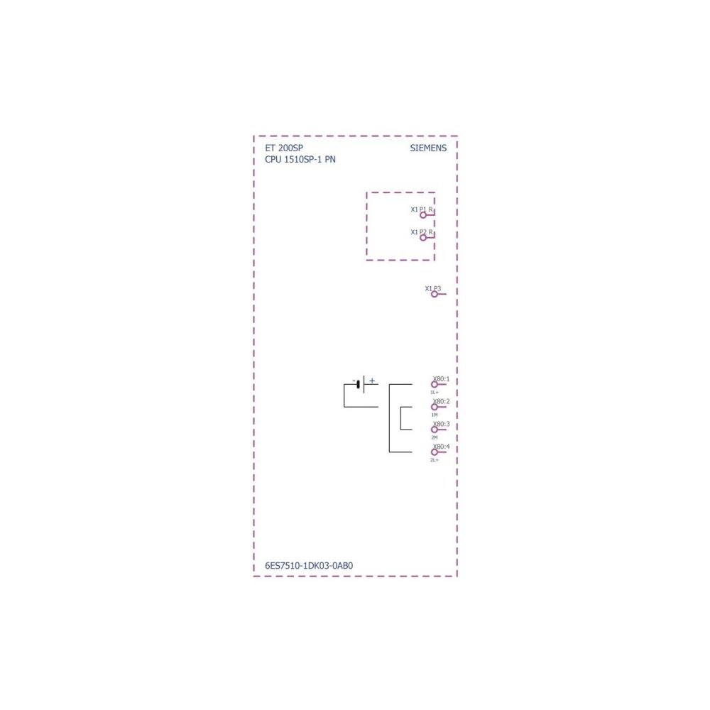 Siemens SIMATIC DP CPU 1510SP-1 PN Zentralbaugruppe 200KB Programm 1MB Daten ... SIEMENS-6ES75101DK030AB0 4047623412717 (Abb. 6)