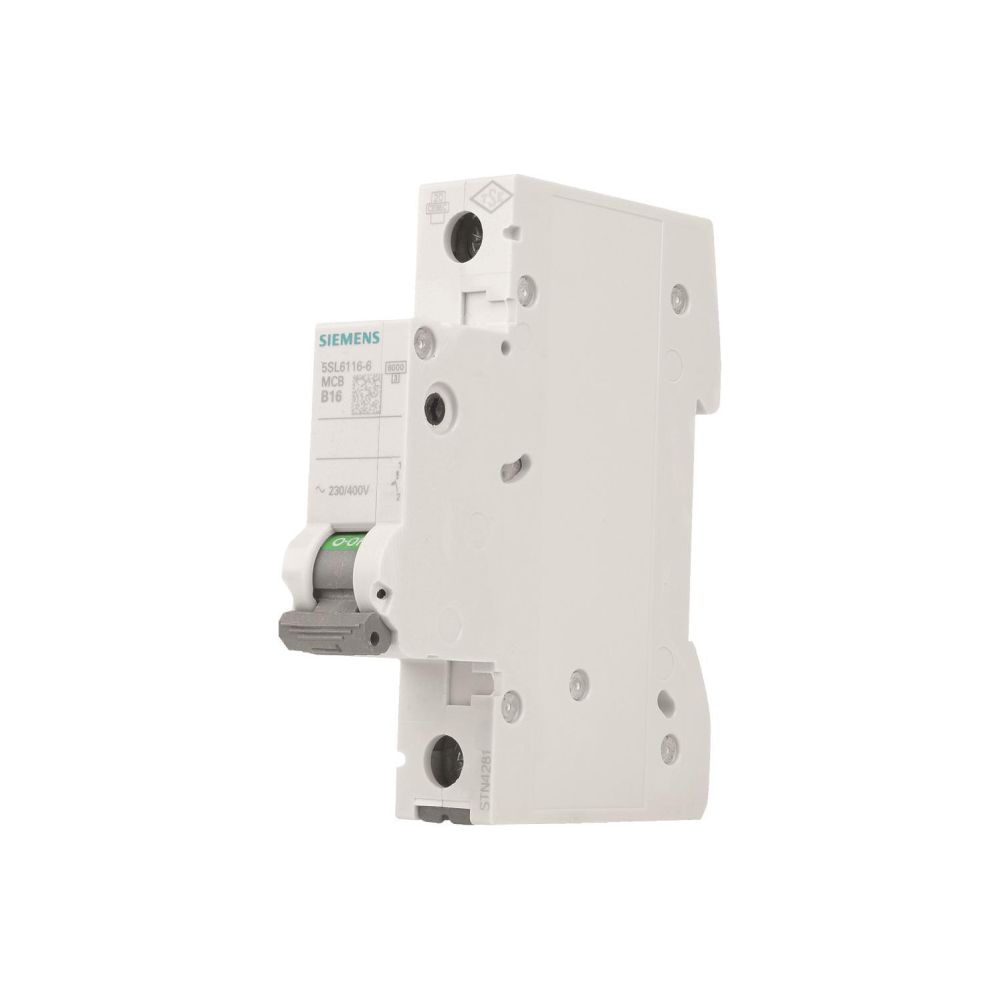 Siemens Leitungsschutzschalter 5SL6116-6 1-polig B16A 6kA 230/400V 1TE... SIEMENS-5SL61166 4001869388304 (Abb. 6)