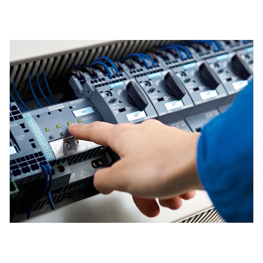 Siemens SITOP PSE200U Selektivitätsmodul 4-kanalig 24VDC 0,5A Schraubanschluss 80... SIEMENS-6EP19612BA11 4025515152651 (Abb. 7)