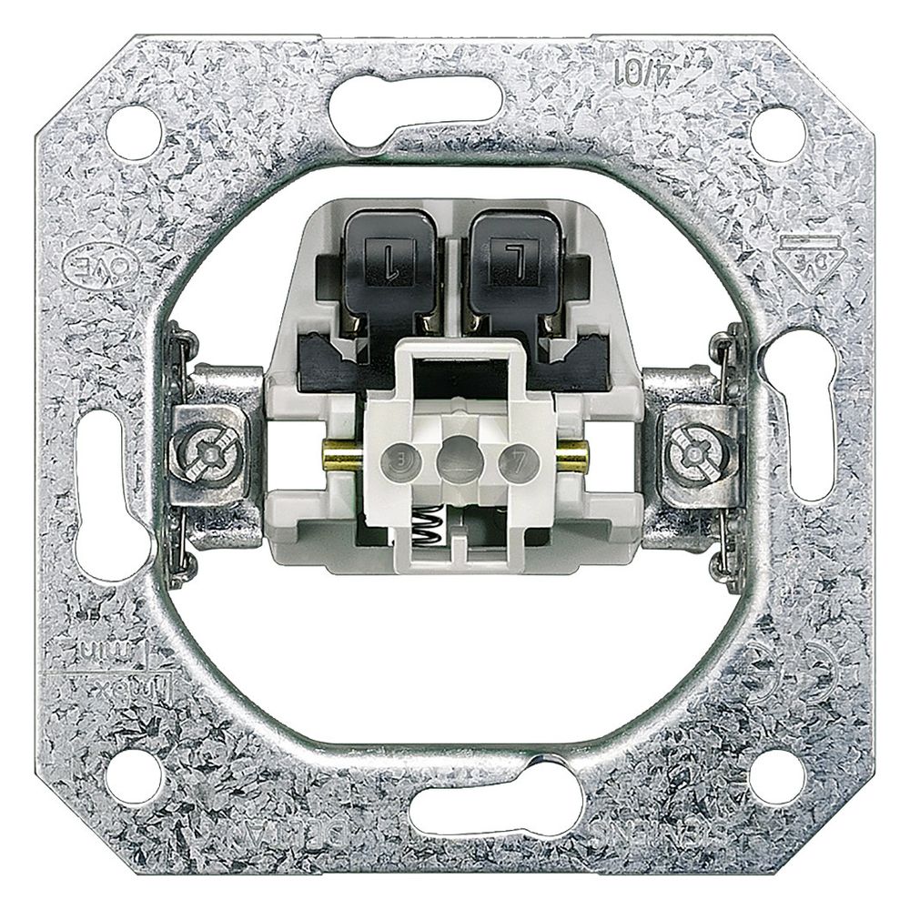 Siemens Taster-Geräteeinsatz Delta 1 Schließer 10A 250V Unterputz 70x70x32mm 5TD2120... SIEMENS-5TD2120 4001869040349 (Abb. 4)