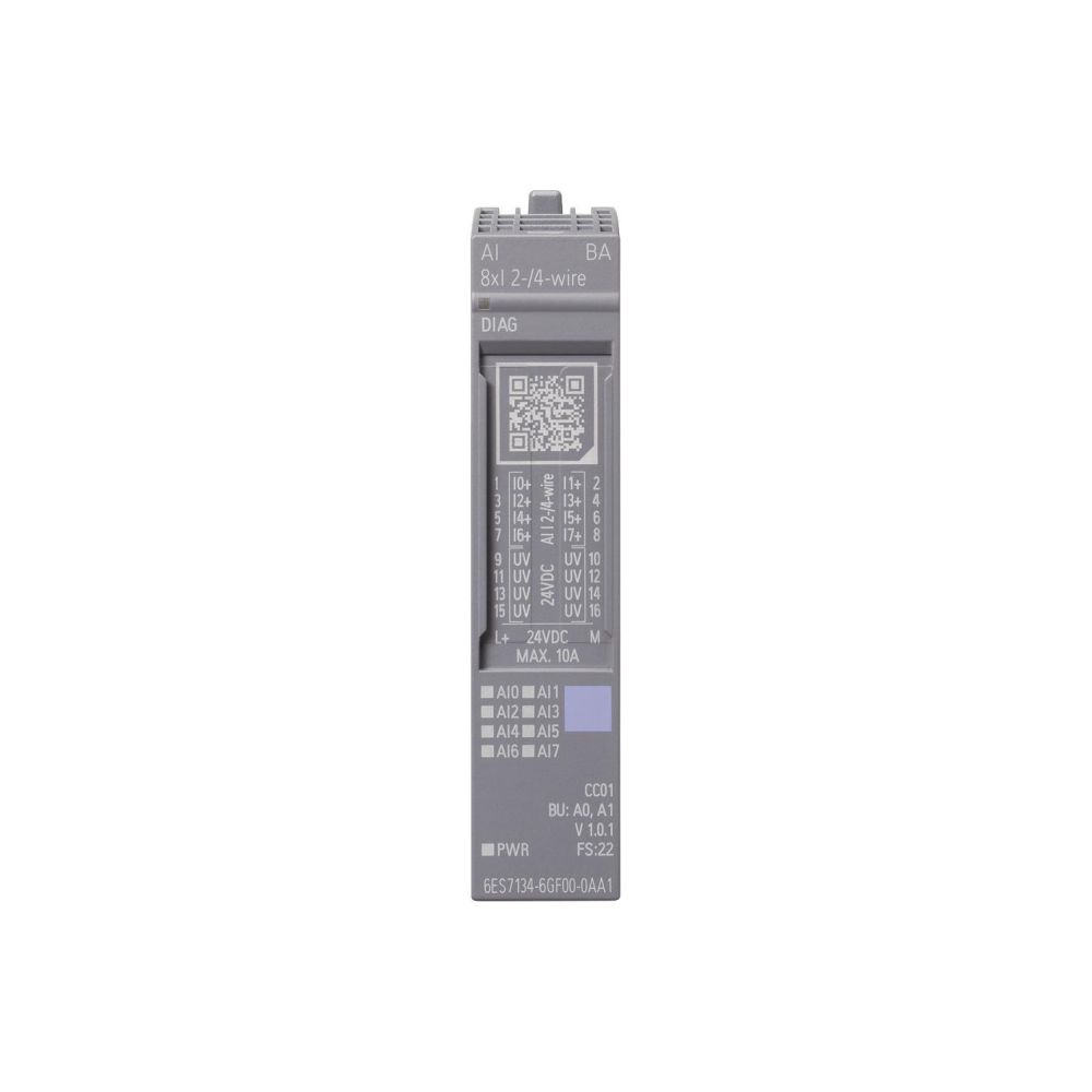 Siemens SIMATIC ET 200SP Analoges Eingangsmodul AI 8XI 16 Bit 15x73x58mm 6ES7... SIEMENS-6ES71346GF000AA1 4047623405511 (Abb. 2)