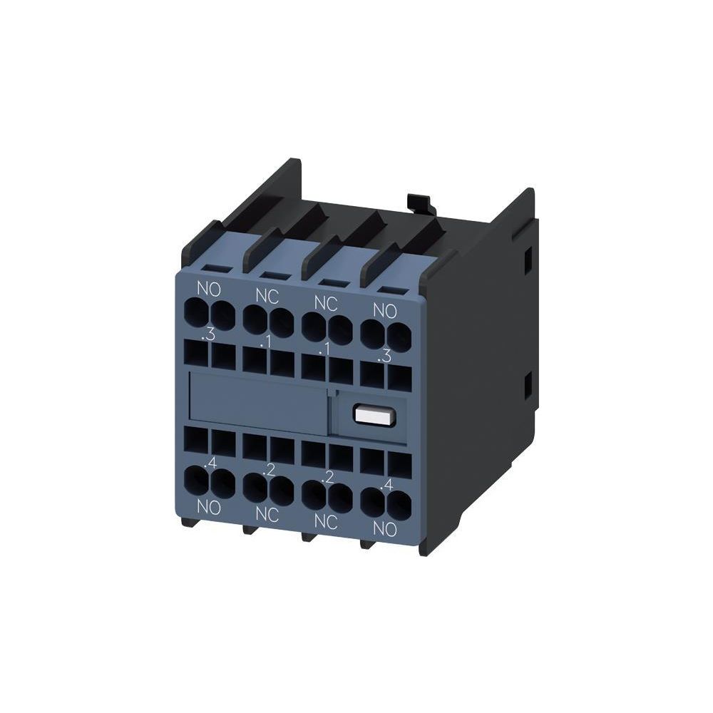 Siemens Hilfsschalterblock SIRIUS 3RH29 2S+2Ö Federzuganschluss für 3RT2 und 3RH2... SIEMENS-3RH29112FA22 4011209892996 (Abb. 2)