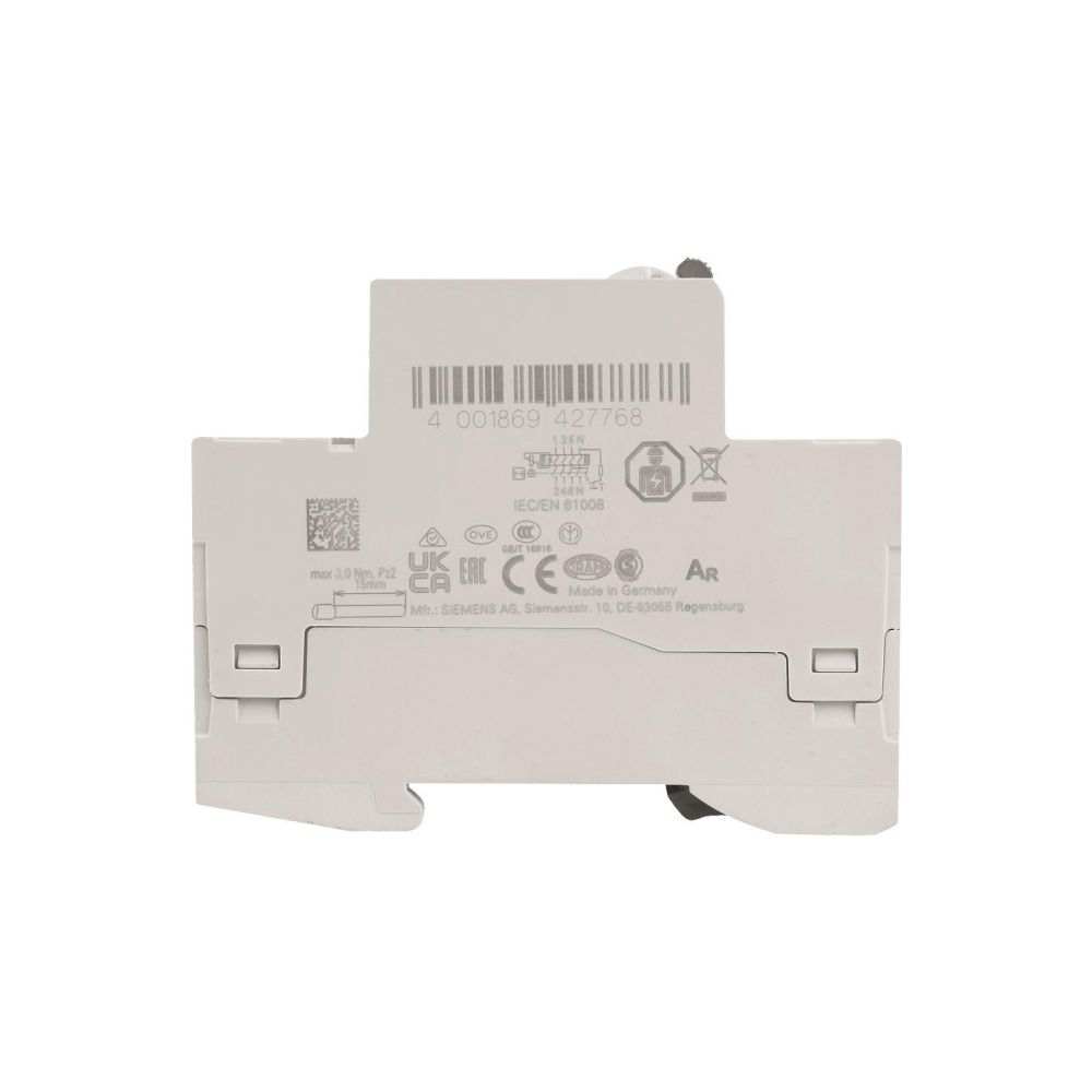Siemens FI-Schutzschalter 5SV3 4-polig 25A 30mA Typ A 400V 4TE 5SV3342-6... SIEMENS-5SV33426 4001869427768 (Abb. 4)