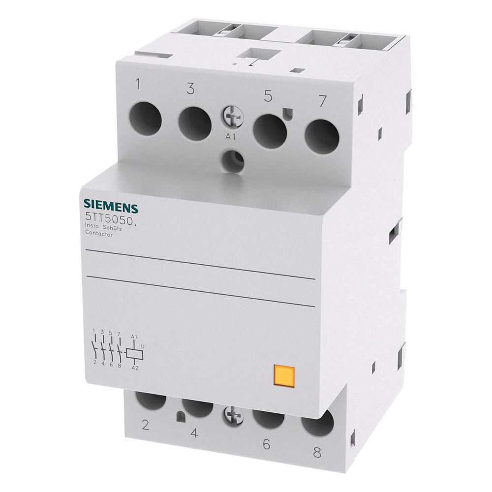 Siemens INSTA Schütz 5TT50500 4 Schließer 63A 400V Steuerspannung 230V AC/DC 3 TE... SIEMENS-5TT50500 4001869435268 (Abb. 6)