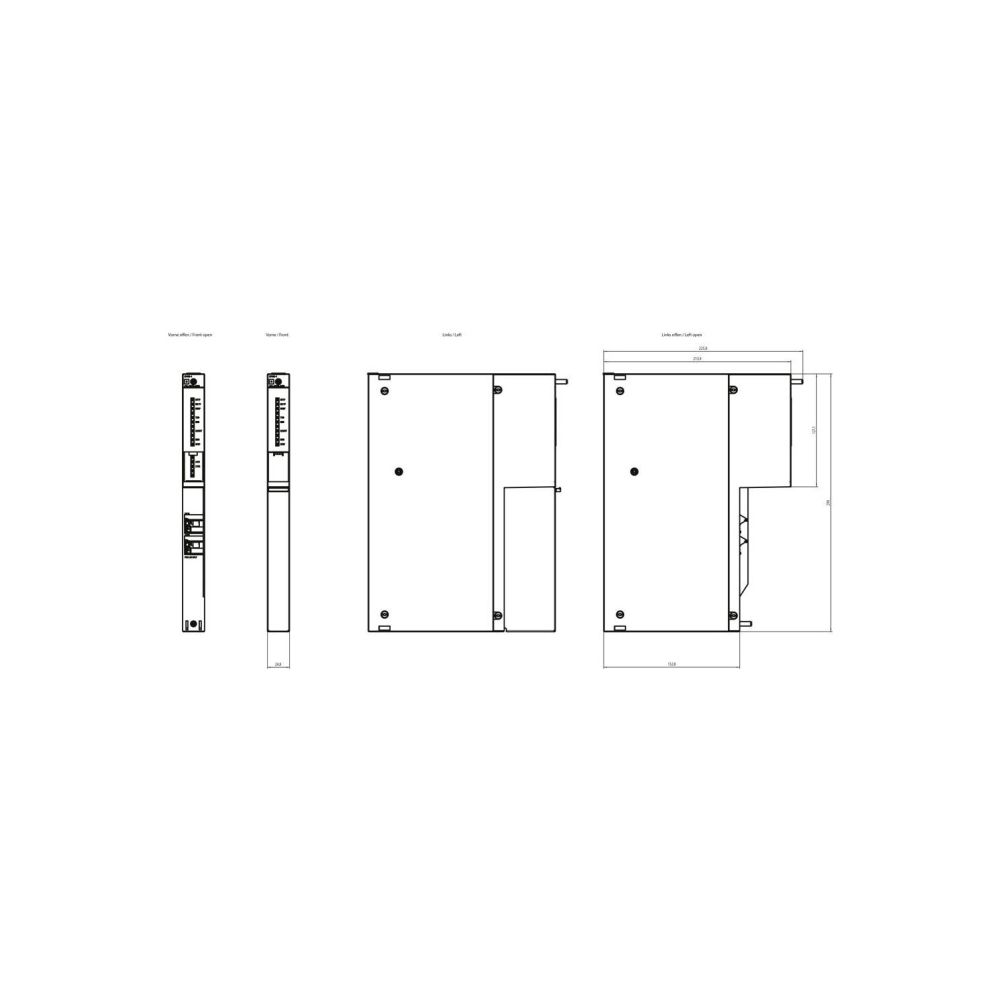 Siemens CP443-1 Kommunikationsprozessor 2x10/100Mbit/s 290x25x210mm 6GK74431E... SIEMENS-6GK74431EX300XE0 4019169206709 (Abb. 2)