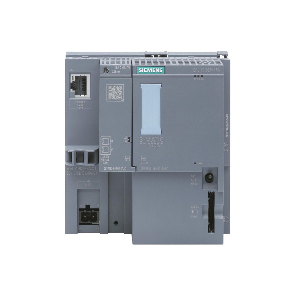 Siemens SIMATIC DP CPU 1510SP-1 PN Zentralbaugruppe 200KB Programm 1MB Daten ... SIEMENS-6ES75101DK030AB0 4047623412717 (Abb. 2)
