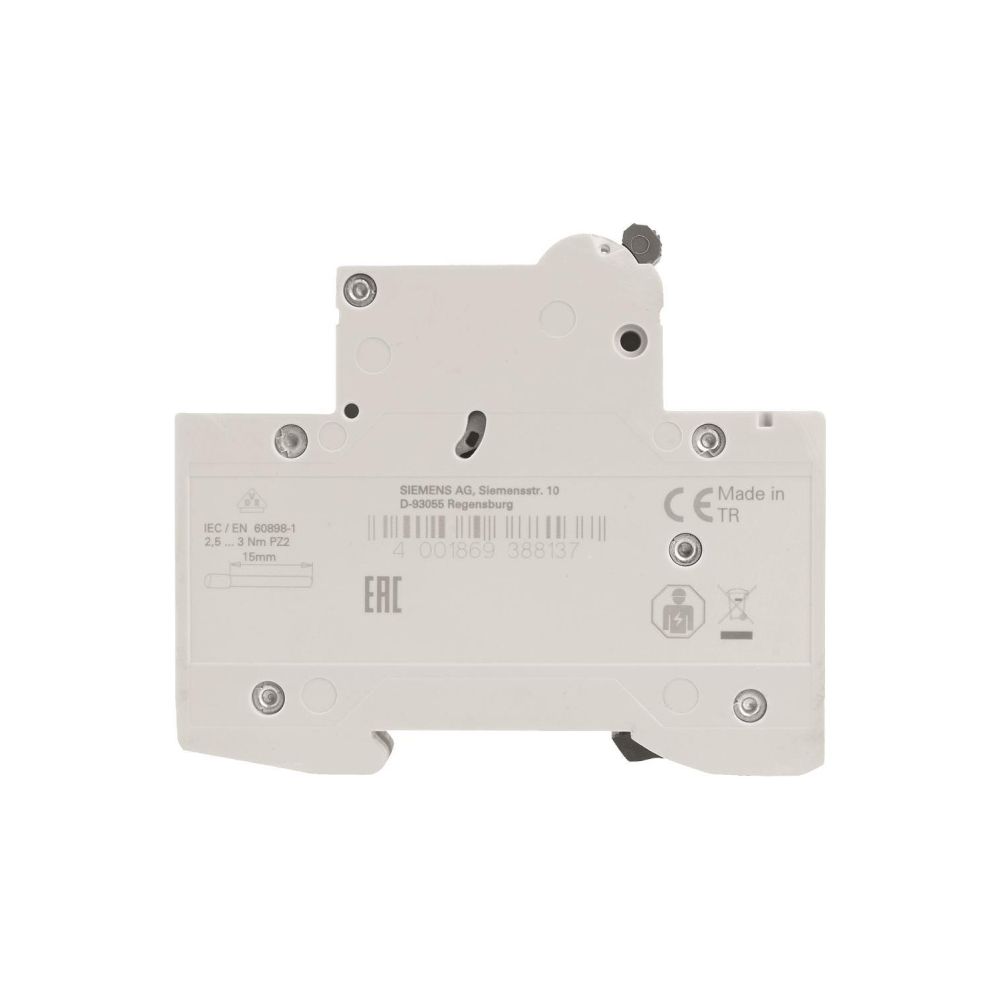 Siemens Leitungsschutzschalter SENTRON 5SL6102-7 1-polig C 2A 6kA 230/400V... SIEMENS-5SL61027 4001869388137 (Abb. 3)
