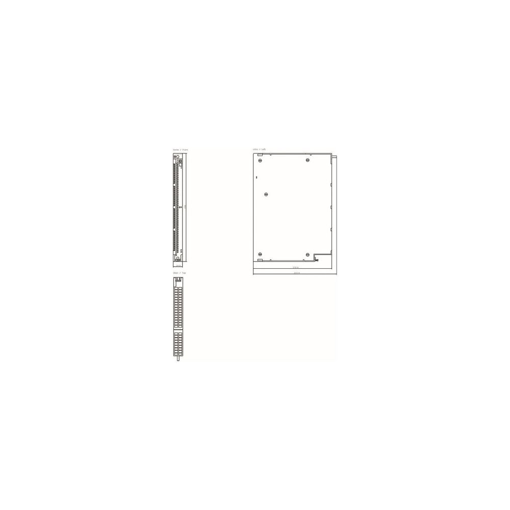 Siemens SIMATIC S7-400 Analogeingabebaugruppe SM 431 8AE 16Bit 290x25x210mm 6... SIEMENS-6ES74317KF100AB0 4019169026864 (Abb. 2)