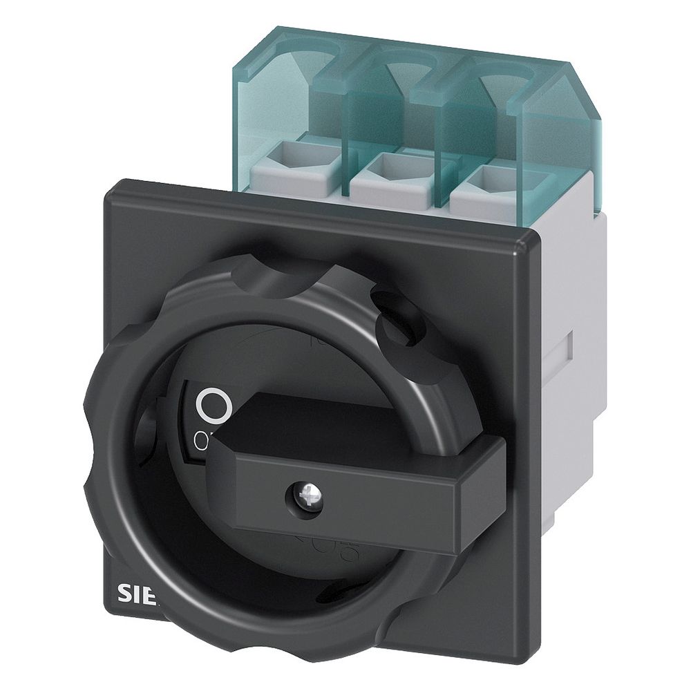 Siemens Hauptschalter 3LD22030TK51 3-polig 32A 12kW IP65 kurzer Drehgriff schwarz... SIEMENS-3LD22030TK51 4011209402904 (Abb. 4)