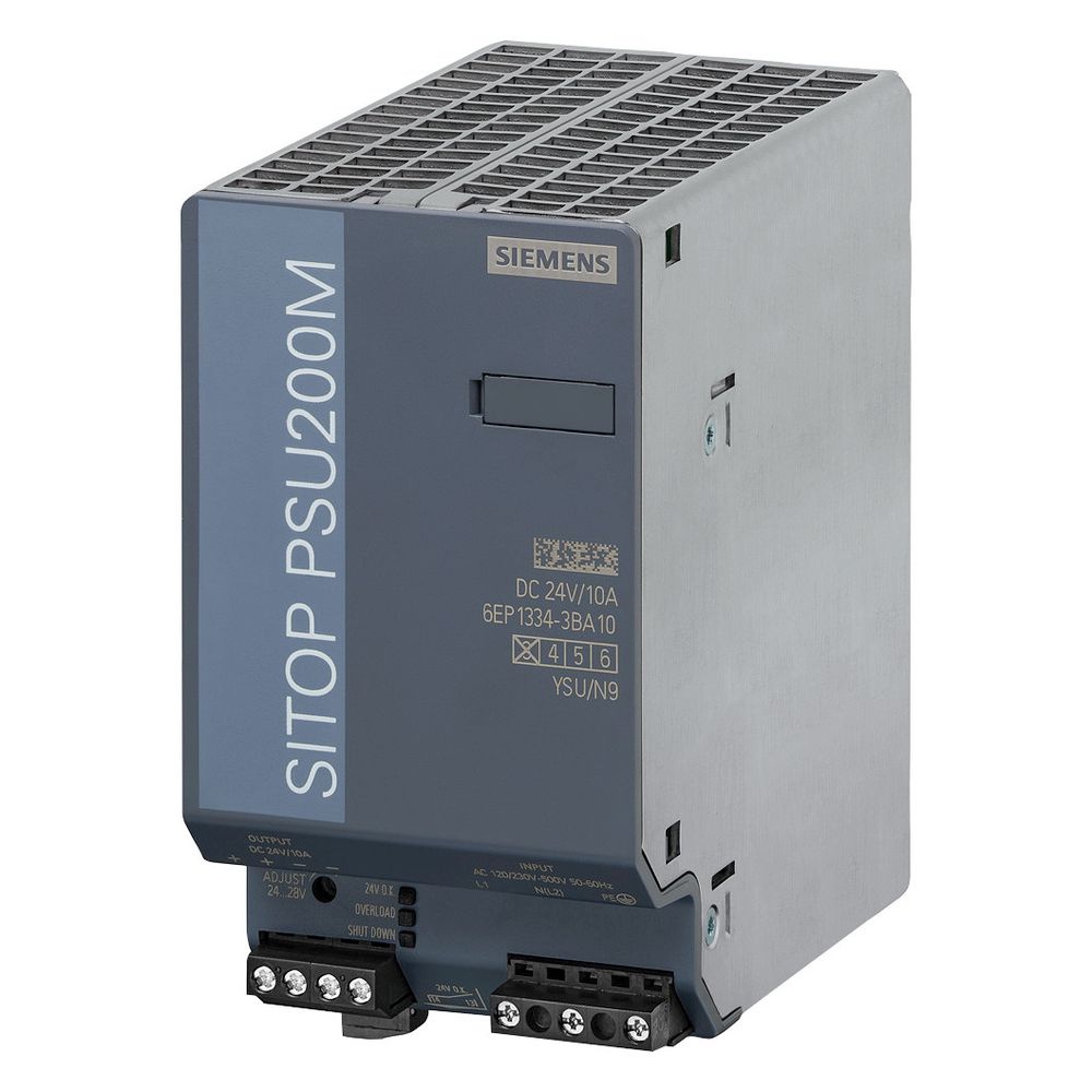 Siemens Stromversorgung SITOP PSU200M 6EP13343BA10, 240W, 24V, 10A, IP20, 125x70x... SIEMENS-6EP13343BA10 4025515152880 (Abb. 5)