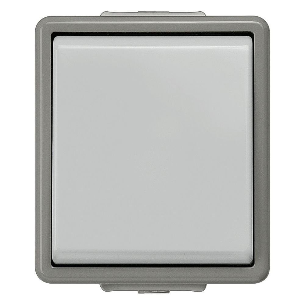 Siemens DELTA Fläche Taster 5TD4707 Aufputz IP44 10A 250V 1 Wechsler Grau 66x75x54mm... SIEMENS-5TD4707 4001869060620 (Abb. 4)