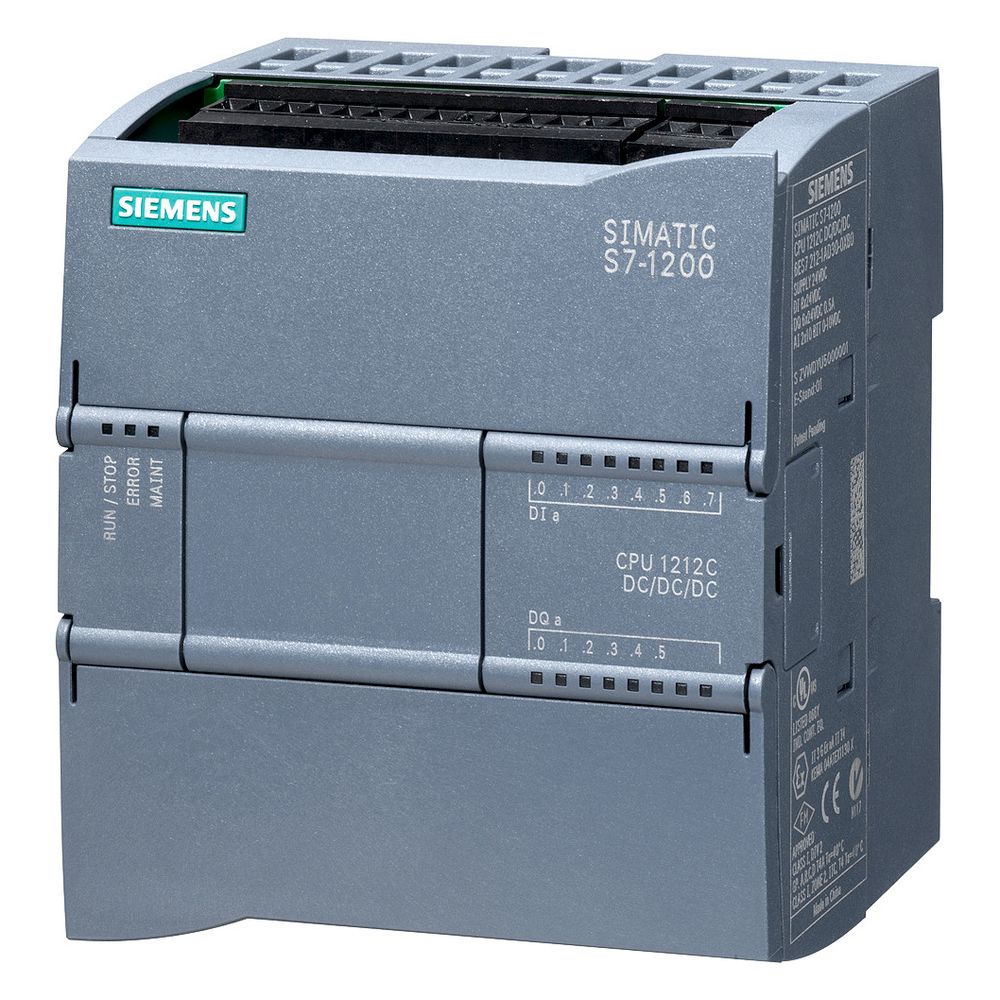 Siemens SIMATIC S7-1200 CPU 1212C Kompakt-CPU DC/DC/DC 20,4-28,8V 100x90x75mm... SIEMENS-6ES72121AE400XB0 4047623402701 (Abb. 4)