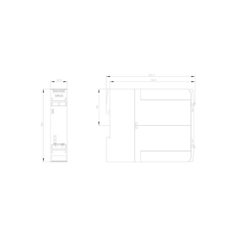 Siemens SIRIUS Sicherheitsschaltgerät 3SK1111-1AB30 Grundgerät 3 Relaisfreigabekr... SIEMENS-3SK11111AB30 4011209913509 (Abb. 3)