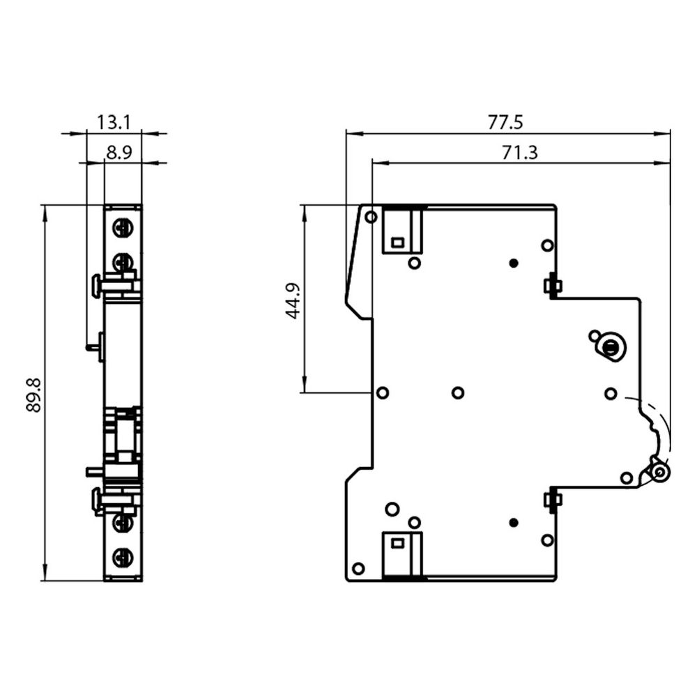 Siemens Hilfsstromschalter 5ST3013 1 Schließer 1 Öffner 1 TE universal 5ST3013... SIEMENS-5ST3013 4001869272788 (Abb. 2)