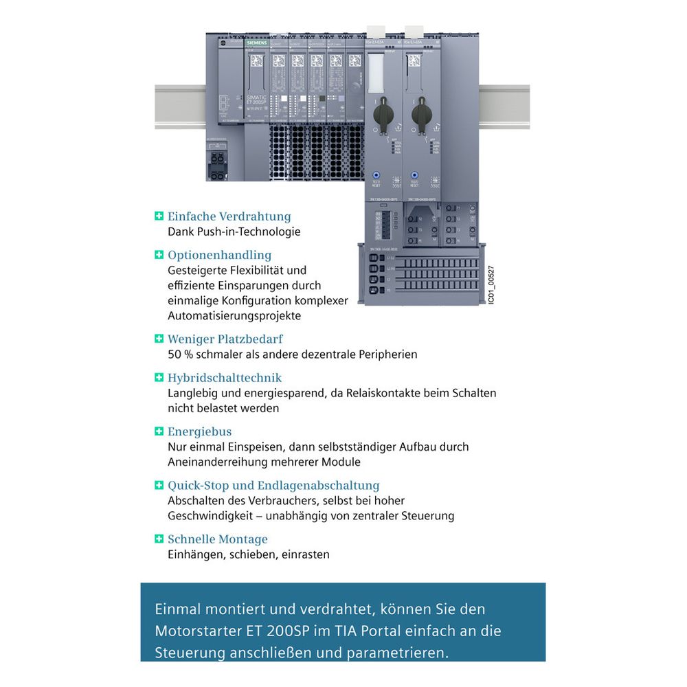 Siemens Fehlersicherer Direktstarter High Feature 4-12A 30x142x150mm 3RK1308-... SIEMENS-3RK13080CE000CP0 4047621031538 (Abb. 5)