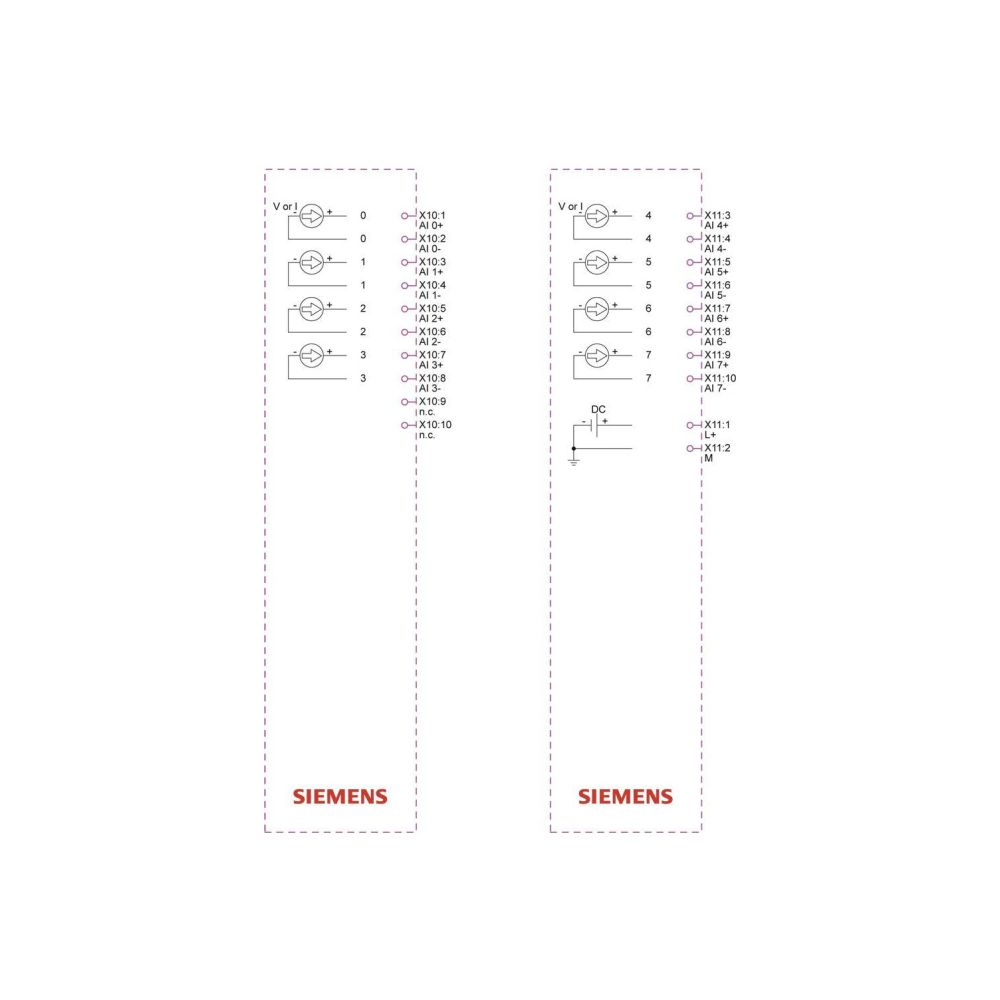 Siemens SIMATIC S7-1200 SM 1231 Analoges Eingangsmodul 8 Eingänge 13 Bit 125x... SIEMENS-6ES72314HF500XB0 4034106035891 (Abb. 3)