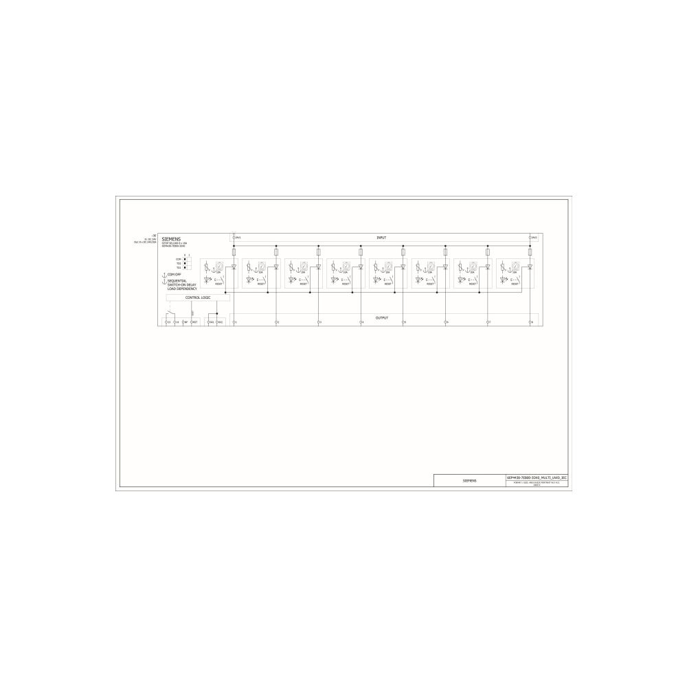 Siemens Selektivitätsmodul SITOP SEL1400 24V 8x2A 135x45x125mm 6EP4438-7EB00-... SIEMENS-6EP44387EB003DX0 4025515155294 (Abb. 4)