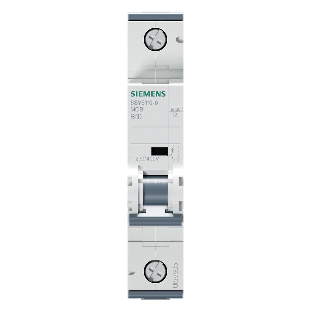 Siemens Leitungsschutzschalter 5SY6 1-polig B 10A 6kA 1TE 5SY61106... SIEMENS-5SY61106 4001869245874 (Abb. 11)