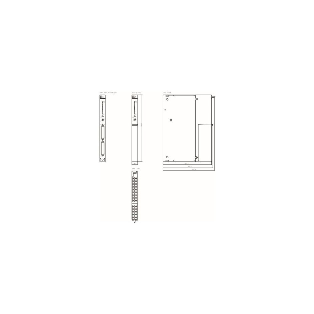 Siemens Anschaltbaugruppe IM 461-0 für Zentrale Kopplung 25x290x280mm 6ES7461... SIEMENS-6ES74610AA010AA0 4019169023955 (Abb. 2)