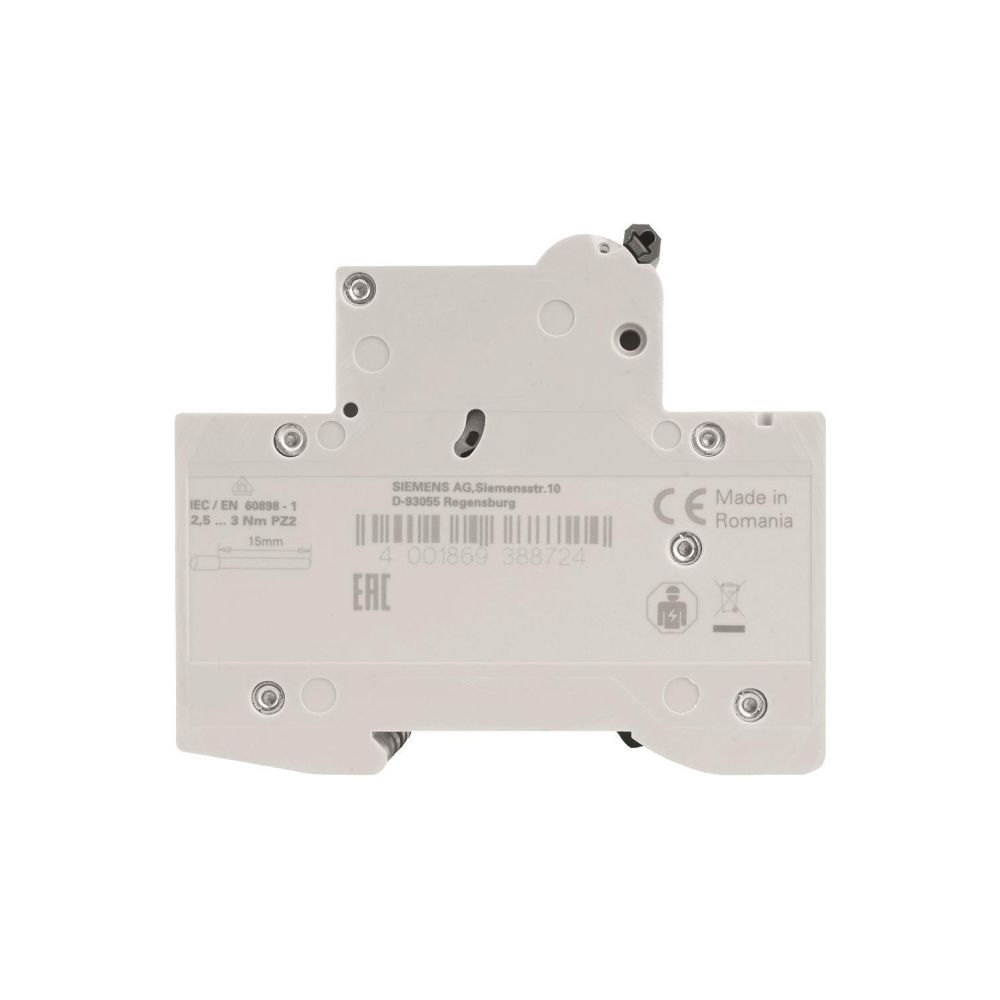 Siemens Leitungsschutzschalter 5SL63067 C 6A 3-polig 6kA 400V 3TE... SIEMENS-5SL63067 4001869388724 (Abb. 3)