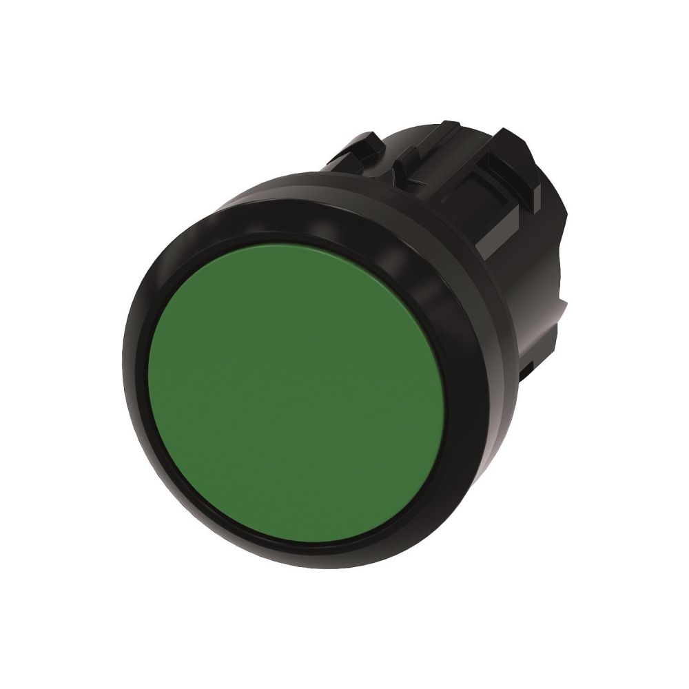 Siemens SIRIUS ACT Drucktaster flach 22,3mm rund Grün Kunststoff Frontring sc... SIEMENS-3SU10000AB400AA0 4011209937819 (Abb. 6)