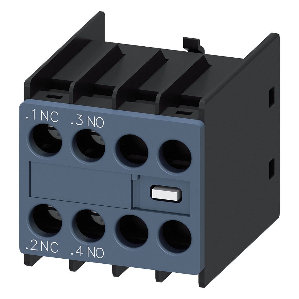 Siemens 3RH29111HA11 Hilfsschalterblock 1S+1Ö S00/S0 front Schraubanschluss... SIEMENS-3RH29111HA11 4011209829381 (Abb. 4)
