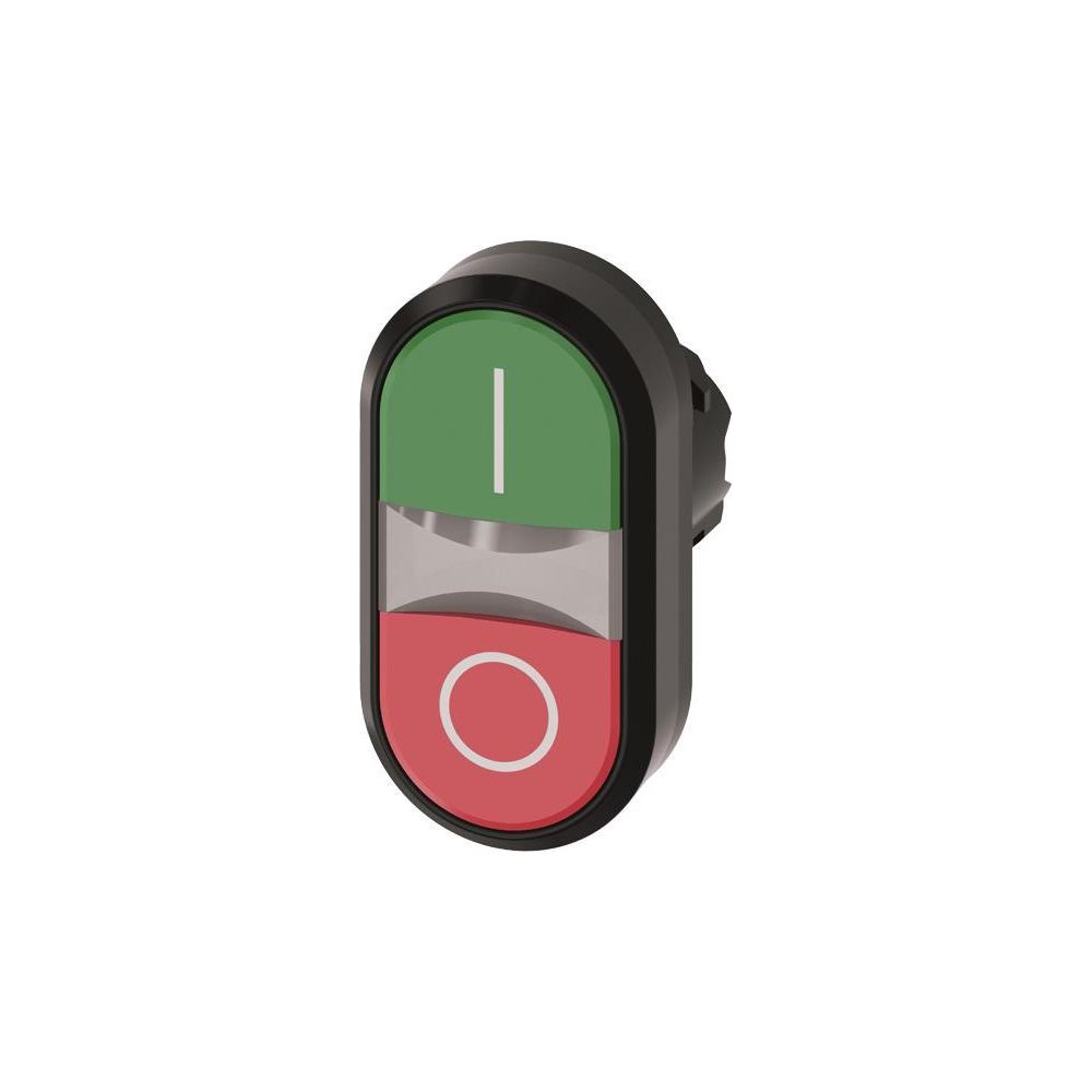 Siemens Doppeldrucktaster 22,3mm flach rot/grün Kunststoff schwarz 3SU1000-3A... SIEMENS-3SU10003AB420AK0 4011209964013 (Abb. 2)