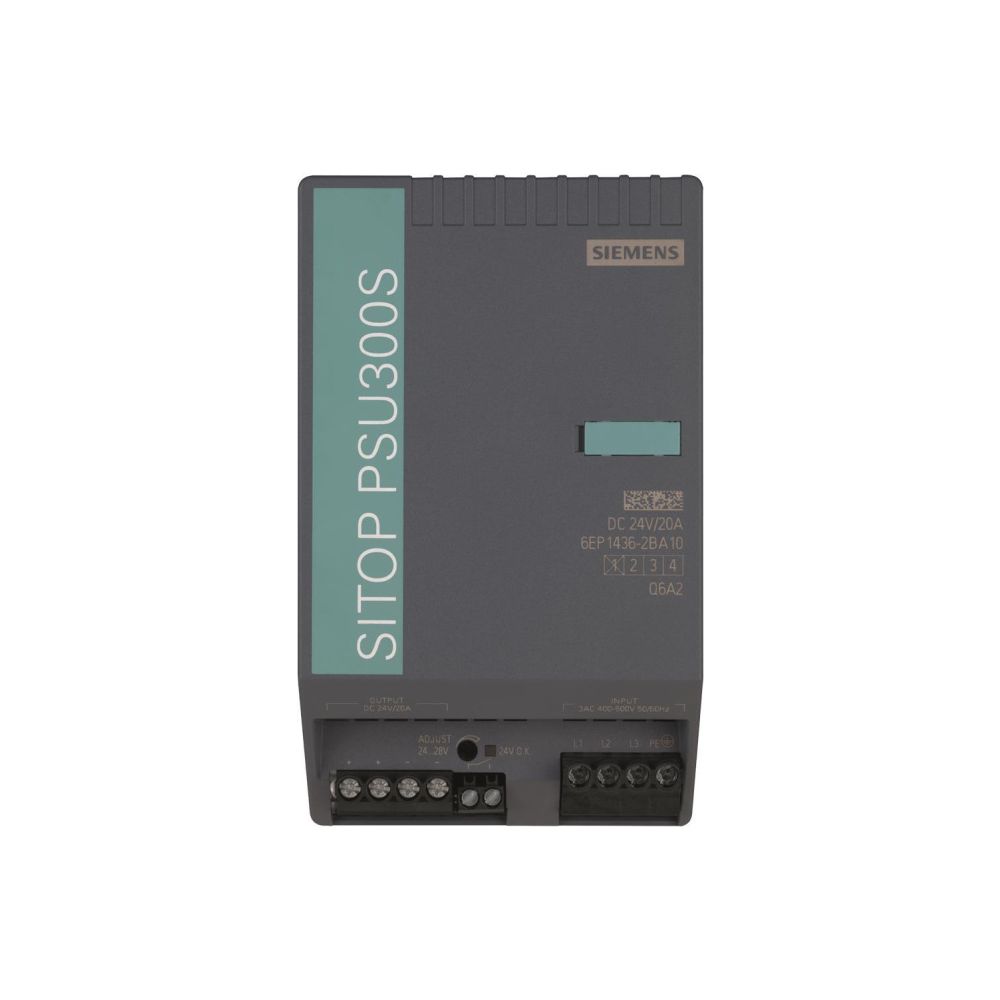 Siemens SITOP PSU300S Stromversorgung 24V 20A 480W 3-phasig Schraubanschluss IP20... SIEMENS-6EP14362BA10 4025515151388 (Abb. 2)