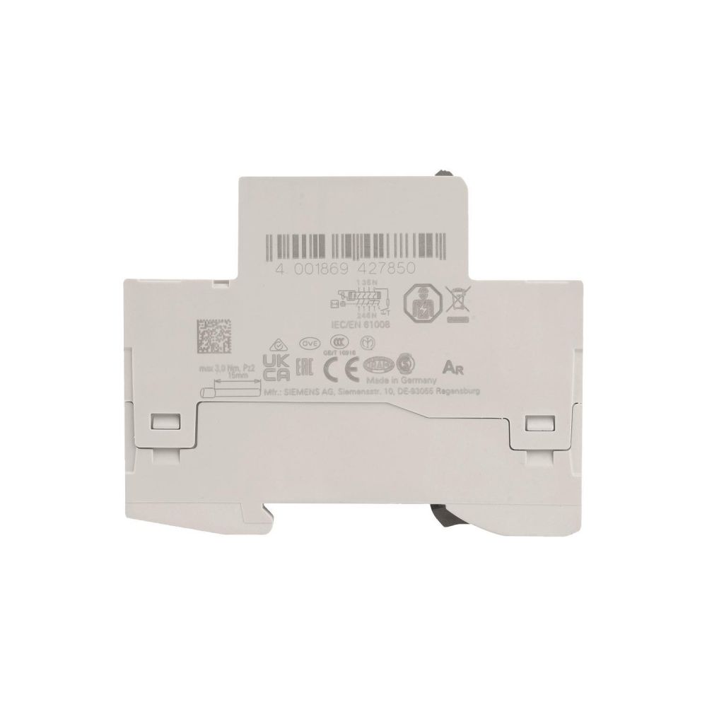 Siemens FI-Schutzschalter 5SV3 4-polig 40A 300mA Typ A 4TE 400V... SIEMENS-5SV3644-6 4001869427850 (Abb. 4)