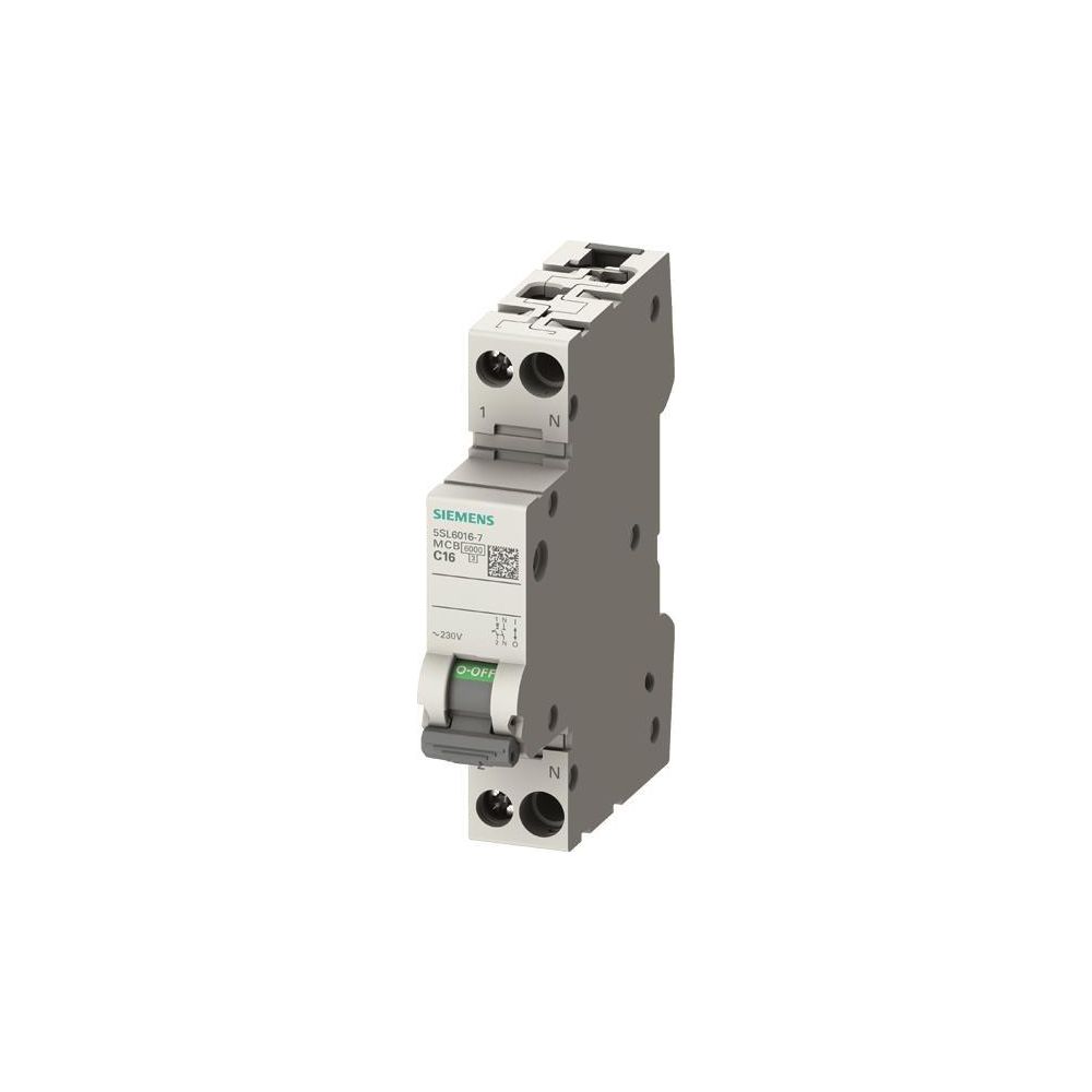 Siemens Leitungsschutzschalter 5SL6013-7 1+N-polig 13A C 6kA 1TE 230V... SIEMENS-5SL60137 4001869533933 (Abb. 5)