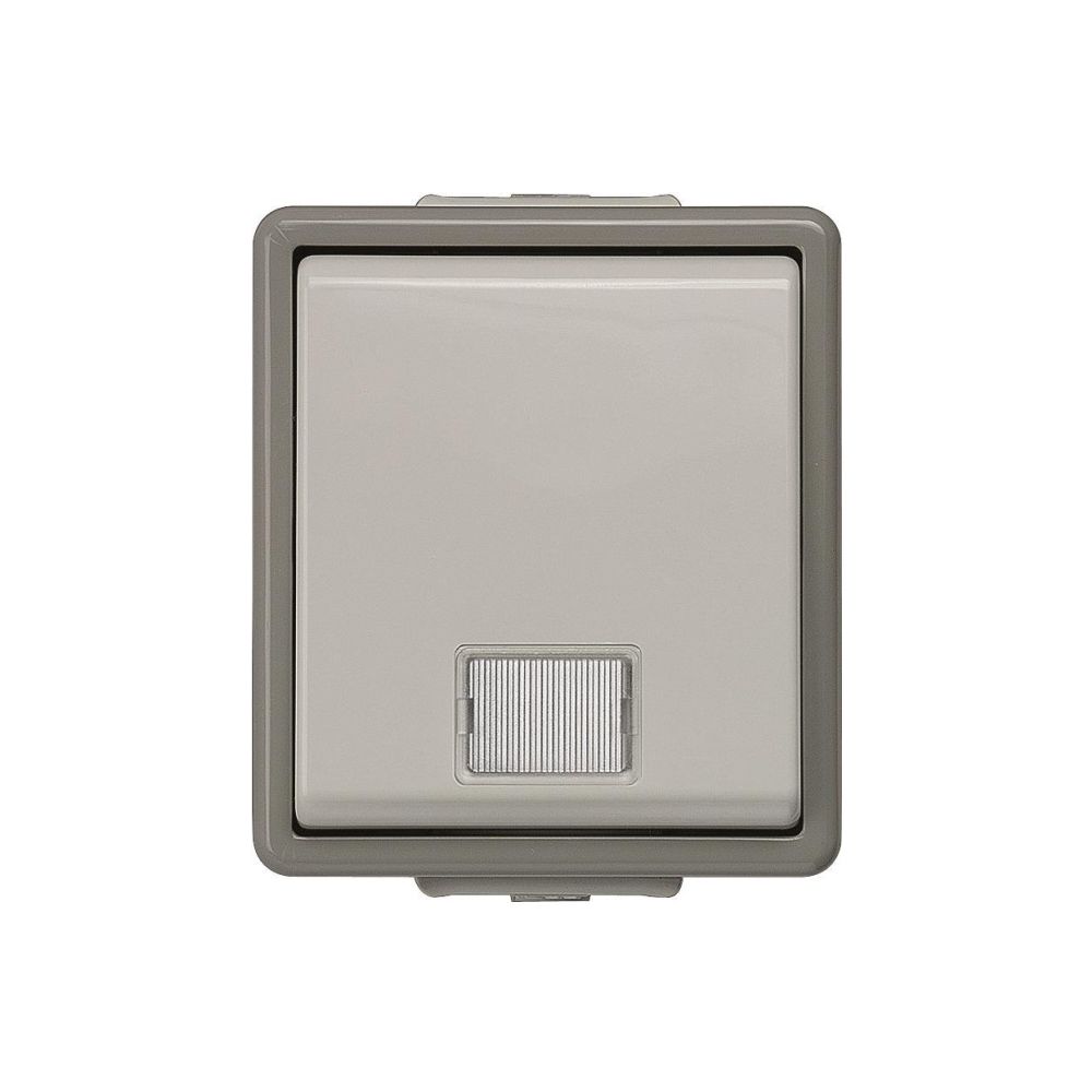 Siemens DELTA Fläche Kontrollschalter Aufputz IP44 10A 250V 75x66x54mm Grau 5TA4700... SIEMENS-5TA4700 4001869038193 (Abb. 2)
