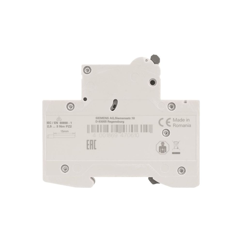 Siemens Leitungsschutzschalter SENTRON 5SL6104-6 1-polig B 4A 6kA 230/400V... SIEMENS-5SL61046 4001869470610 (Abb. 3)
