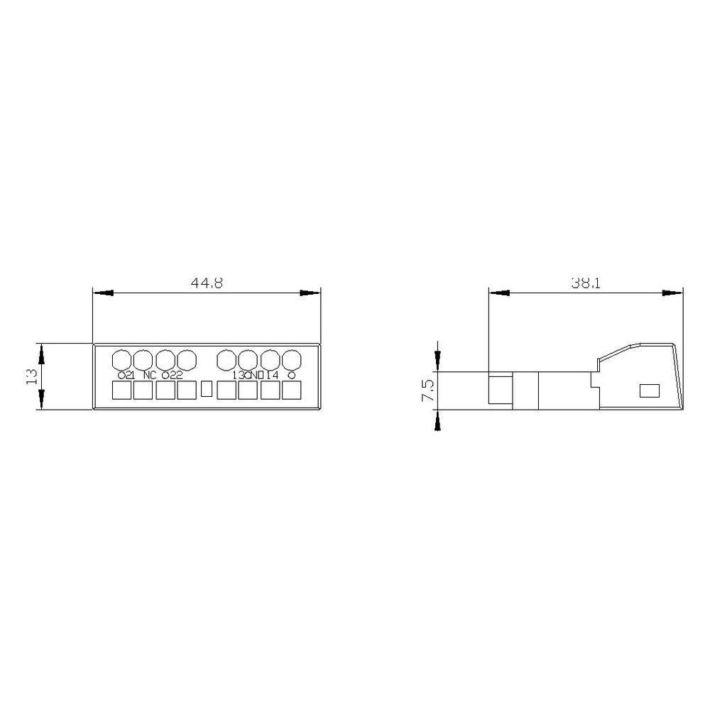 Siemens Hilfsschalter 3RV29012E querliegend 1S+1Ö Federzuganschluss für SIRIUS Leist... SIEMENS-3RV29012E 4011209790933 (Abb. 6)