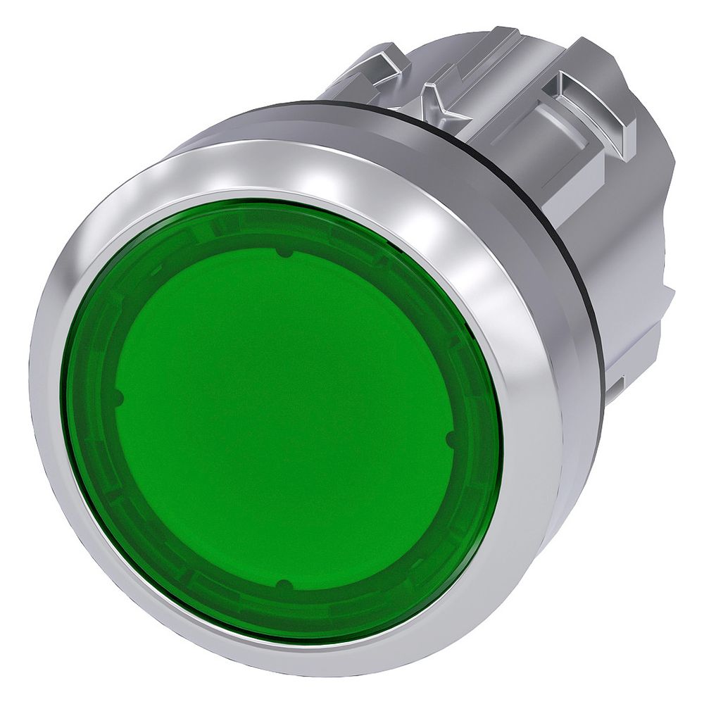 Siemens Leuchtdrucktaster 3SU1051-0AB40-0AA0 flach tastend Metall Frontring 2... SIEMENS-3SU10510AB400AA0 4011209965706 (Abb. 3)