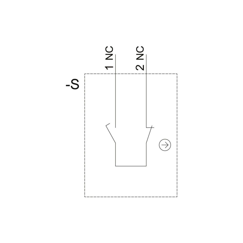 Siemens Kontaktmodul 1 Öffner Frontbefestigung Federzuganschluss 4 A 3SU14001... SIEMENS-3SU14001AA103HA0 4011209951044 (Abb. 3)