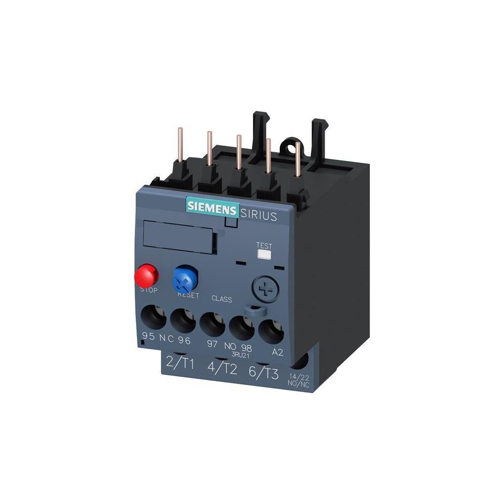 Siemens Überlastrelais S00 9-12,5A Class 10 mit Schraubanschluss Direktanbau 3RU21... SIEMENS-3RU21161KB0 4011209781689 (Abb. 2)