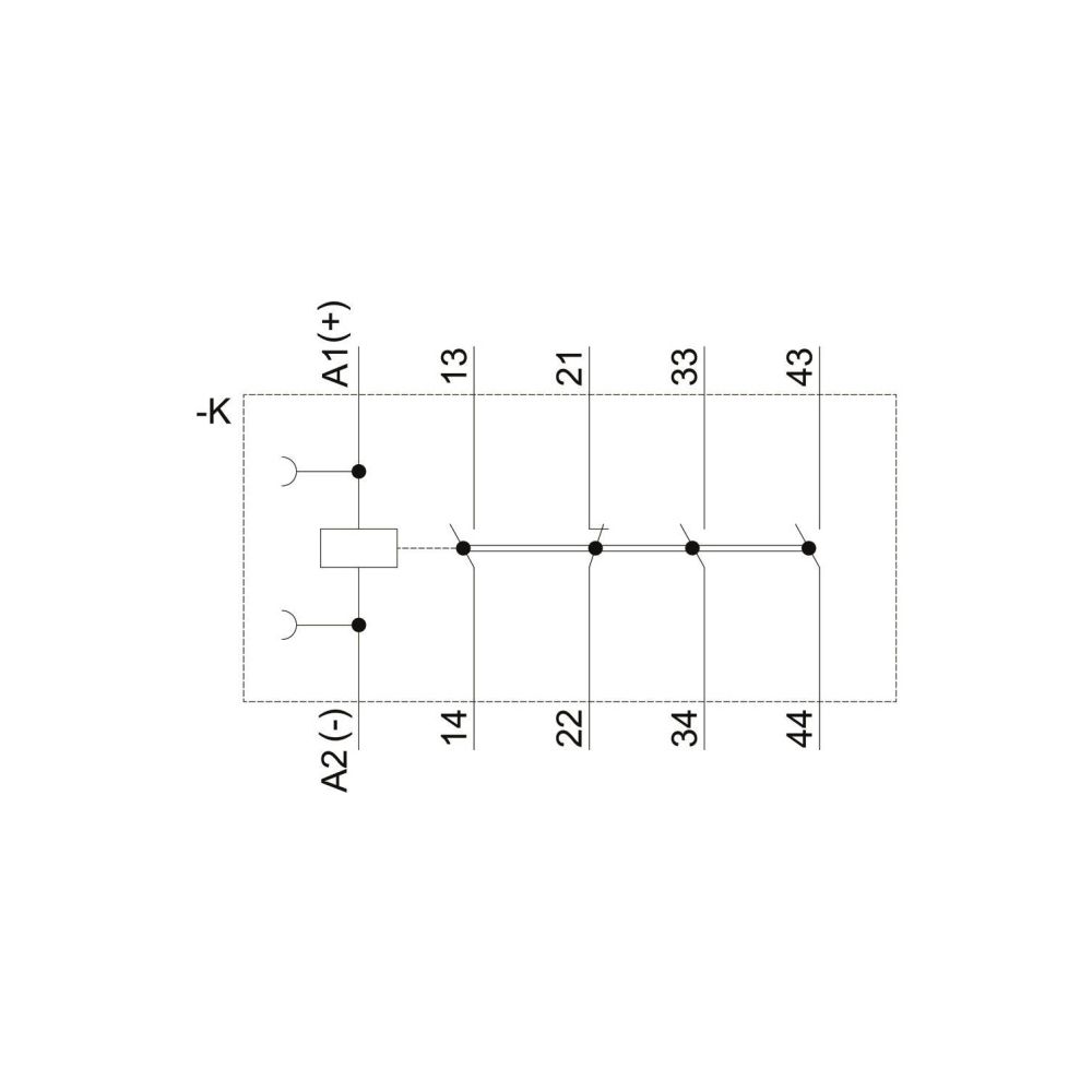 Siemens Hilfsschütz SIRIUS 3RH2 3S+1Ö 24V DC Federzuganschluss 3RH21312BB40... SIEMENS-3RH21312BB40 4011209828100 (Abb. 3)