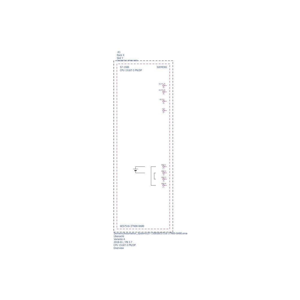 Siemens S7-1500T CPU1516T-3 PN/DP Zentralbaugruppe modular 175x147x129mm 6ES7... SIEMENS-6ES75163TN000AB0 4025515739975 (Abb. 3)