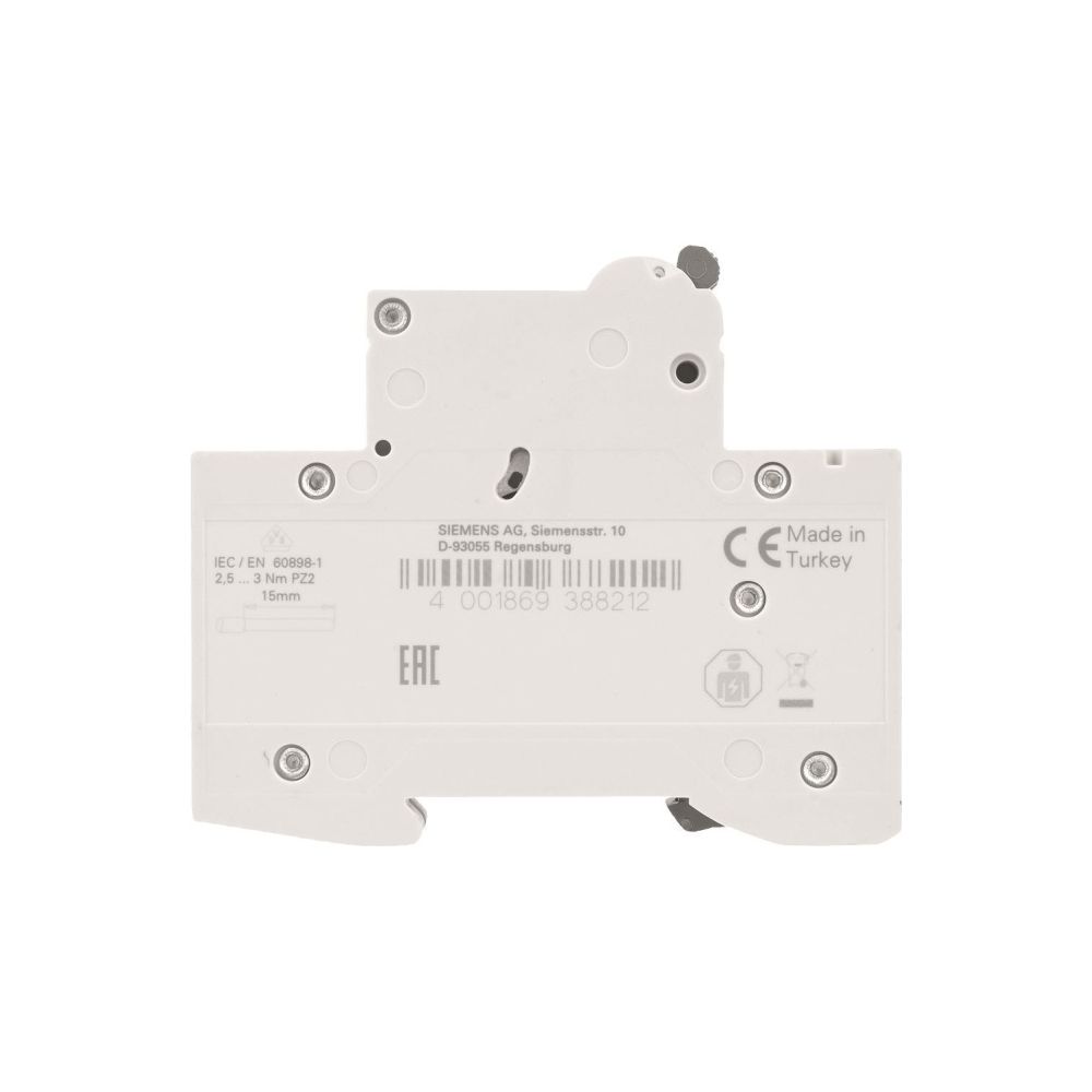 Siemens Leitungsschutzschalter 5SL6120-7 1-polig C 20A 6kA 230/400V 1TE... SIEMENS-5SL61207 4001869388212 (Abb. 4)