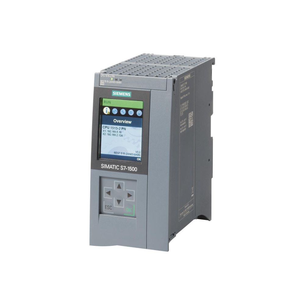 Siemens SIMATIC S7-1500 CPU 1515-2 PN Zentralbaugruppe 5,5MB 147x70x129mm 6ES... SIEMENS-6ES75152AN030AB0 4047623412397 (Abb. 2)