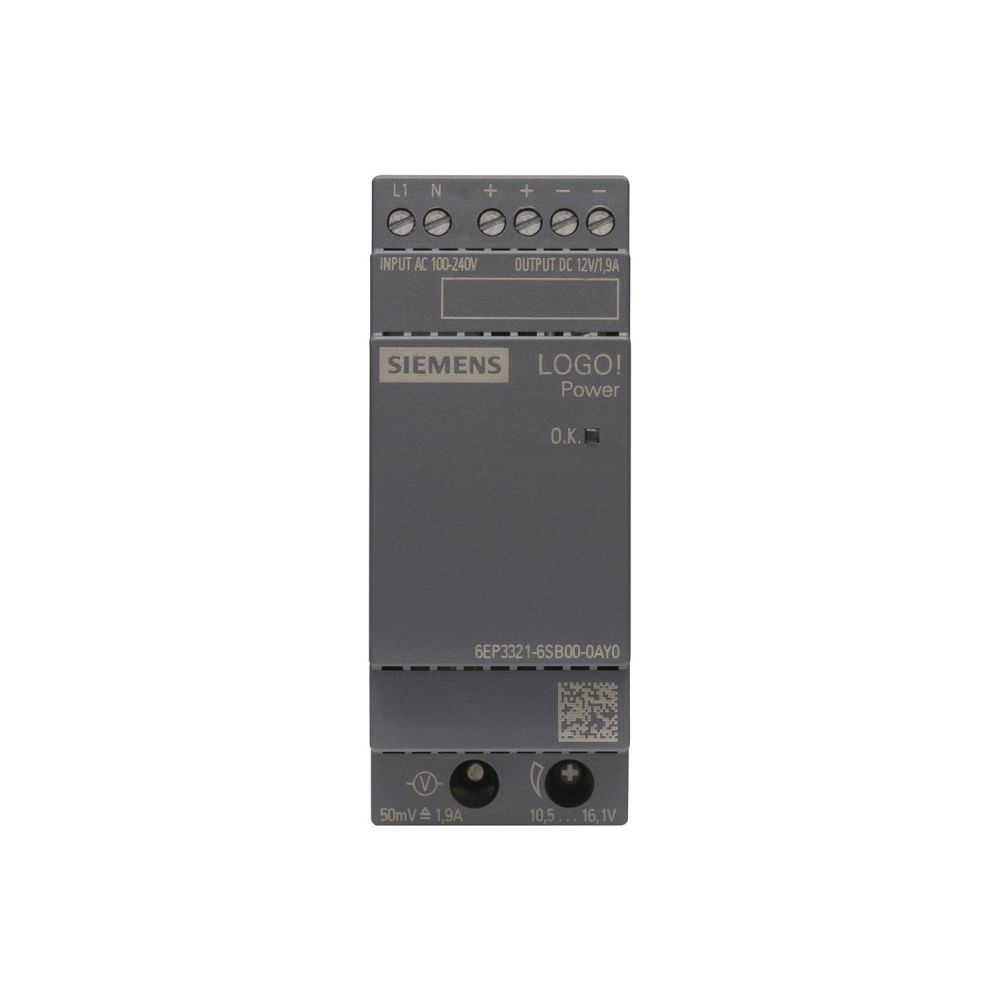 Siemens 6EP33216SB000AY0 LOGO!POWER 12V 1,9A Geregelte Stromversorgung... SIEMENS-6EP33216SB000AY0 4025515154808 (Abb. 3)
