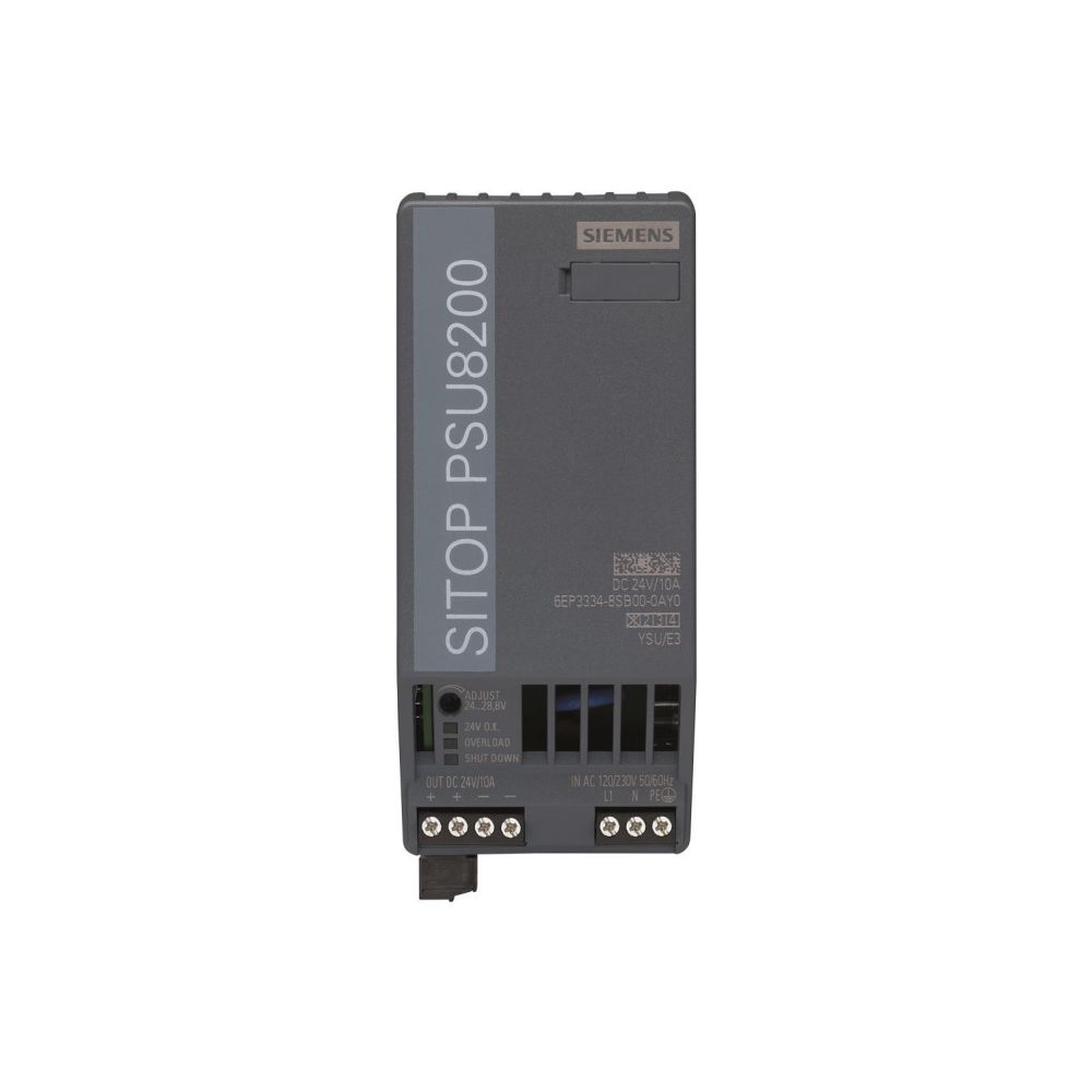 Siemens SITOP PSU8200 Netzteil 24V 10A 240W geregelt Schraubanschluss IP20 55... SIEMENS-6EP33348SB000AY0 4025515154365 (Abb. 2)