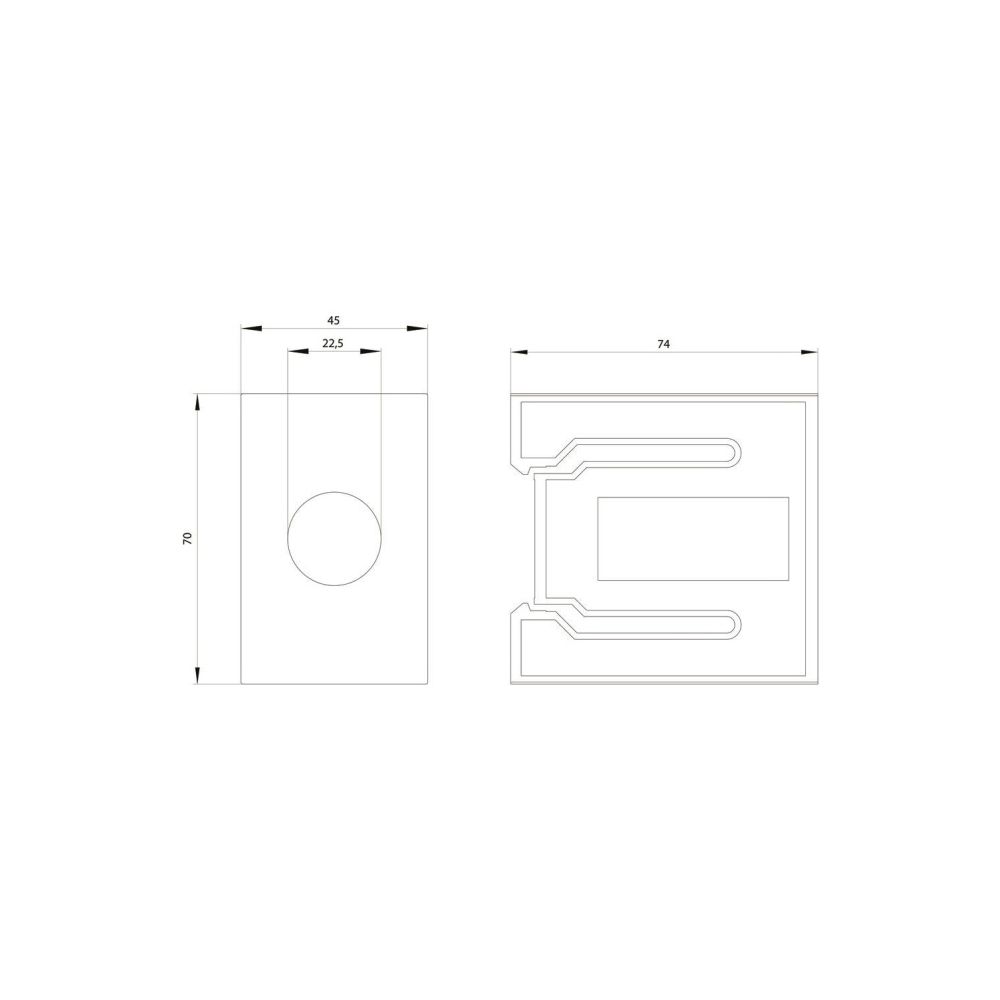 Siemens SIRIUS ACT Hutschienenmontage-Adapter 22mm rund Schwarz 3SU1900-0KH80... SIEMENS-3SU19000KH800AA0 4011209967199 (Abb. 2)