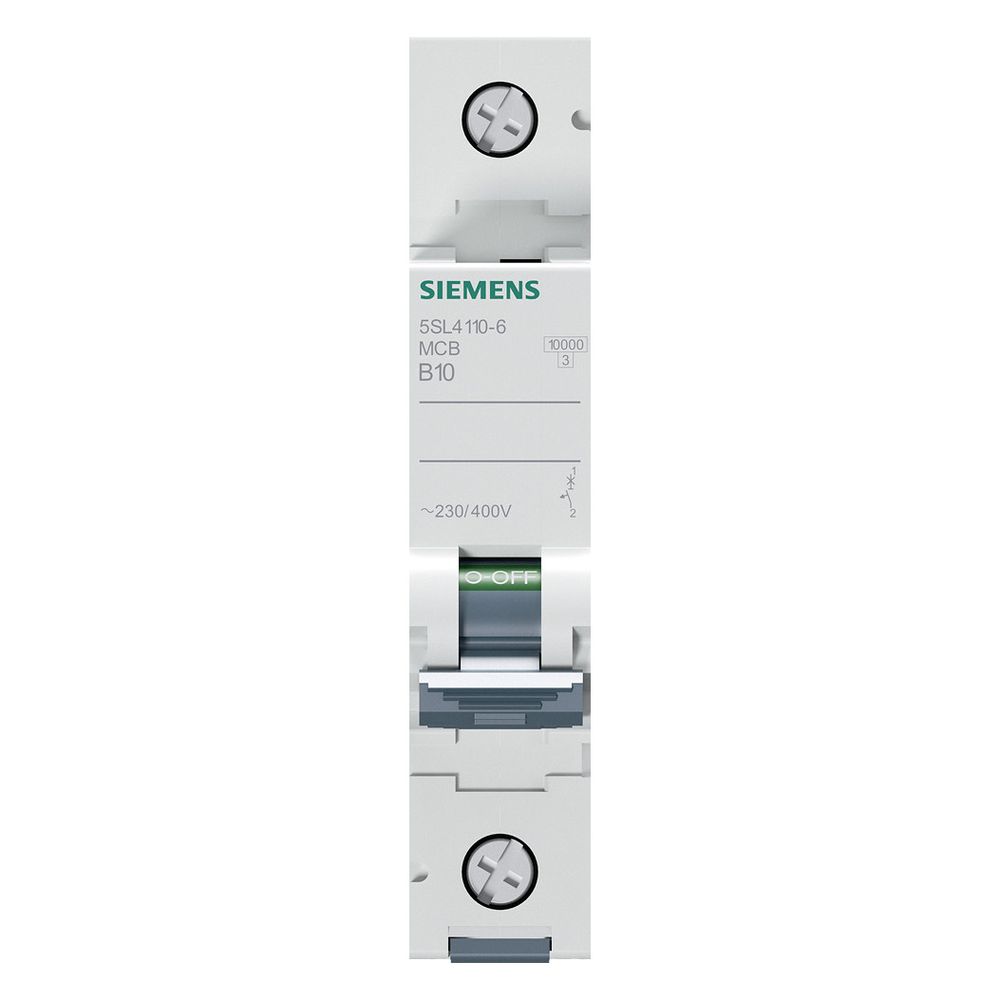 Siemens Leitungsschutzschalter 5SL4 1-polig B 10A 10kA 1TE... SIEMENS-5SL41106 4001869439228 (Abb. 9)