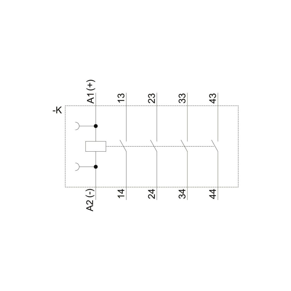 Siemens Hilfsschütz 3RH2140-1BB40 4S 24V DC Schraubanschluss 57,5x45x73mm... SIEMENS-3RH21401BB40 4011209828612 (Abb. 4)
