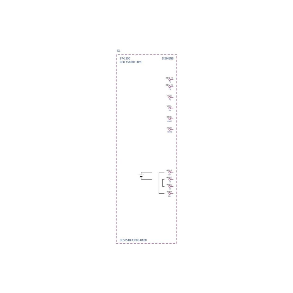 Siemens SIMATIC S7-1500 CPU 1518HF-4PN 19,2-28,8V DC modular 210x147x129mm 6E... SIEMENS-6ES75184JP000AB0 4047623410973 (Abb. 3)