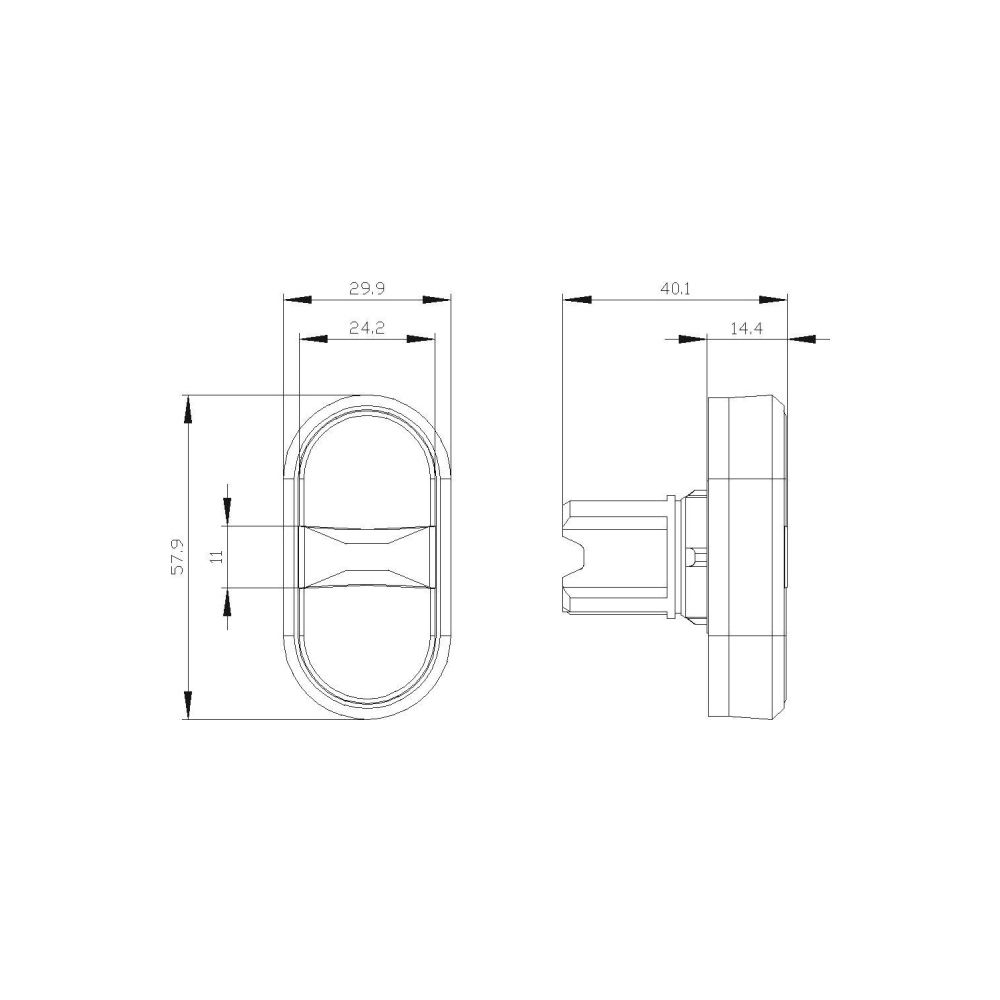 Siemens Doppeldrucktaster beleuchtet 22,3mm flach Metall Frontring rot/grün 3... SIEMENS-3SU10513AB420AK0 4011209972940 (Abb. 2)