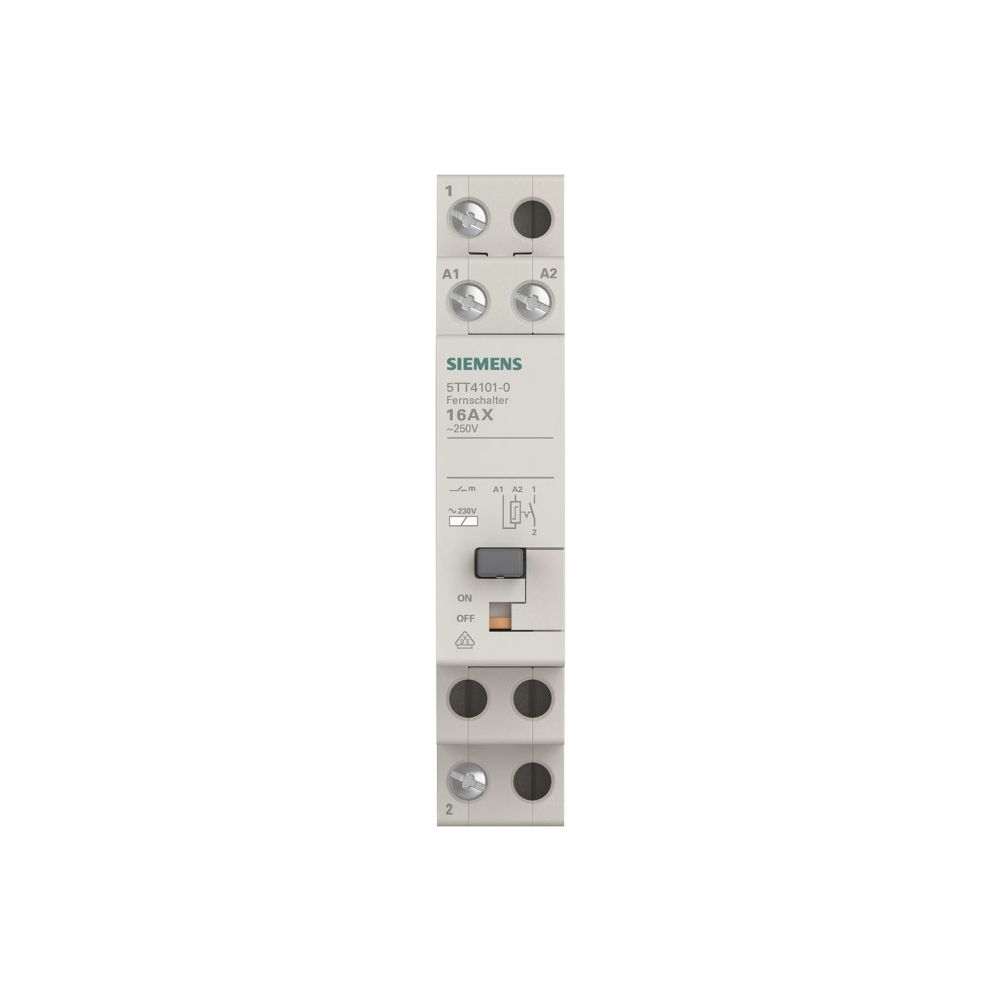 Siemens Fernschalter 5TT41010 1S 16A 230V AC 1TE DIN-Schiene mechanisch... SIEMENS-5TT41010 4001869312408 (Abb. 3)