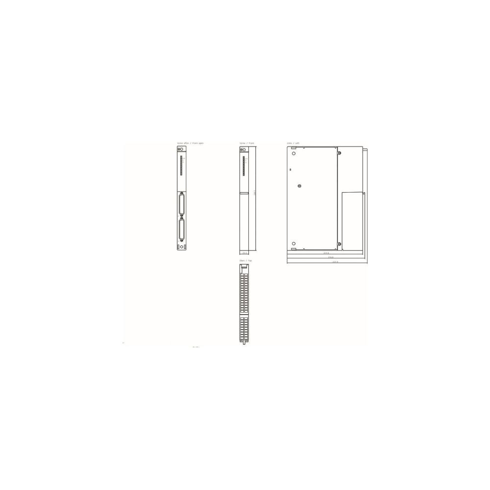 Siemens Sende-IM 460-3 Anschaltbaugruppe für dezentrale Kopplung 290x25x280mm... SIEMENS-6ES74603AA010AB0 4019169033343 (Abb. 2)