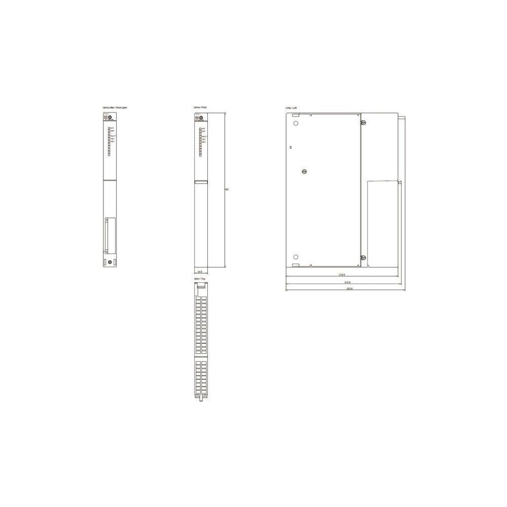 Siemens Kopplungsbaugruppe SIMATIC S7-400 CP 441-1, 115,2 kBit/s, 25x290x210m... SIEMENS-6ES74411AA050AE0 4019169246408 (Abb. 2)